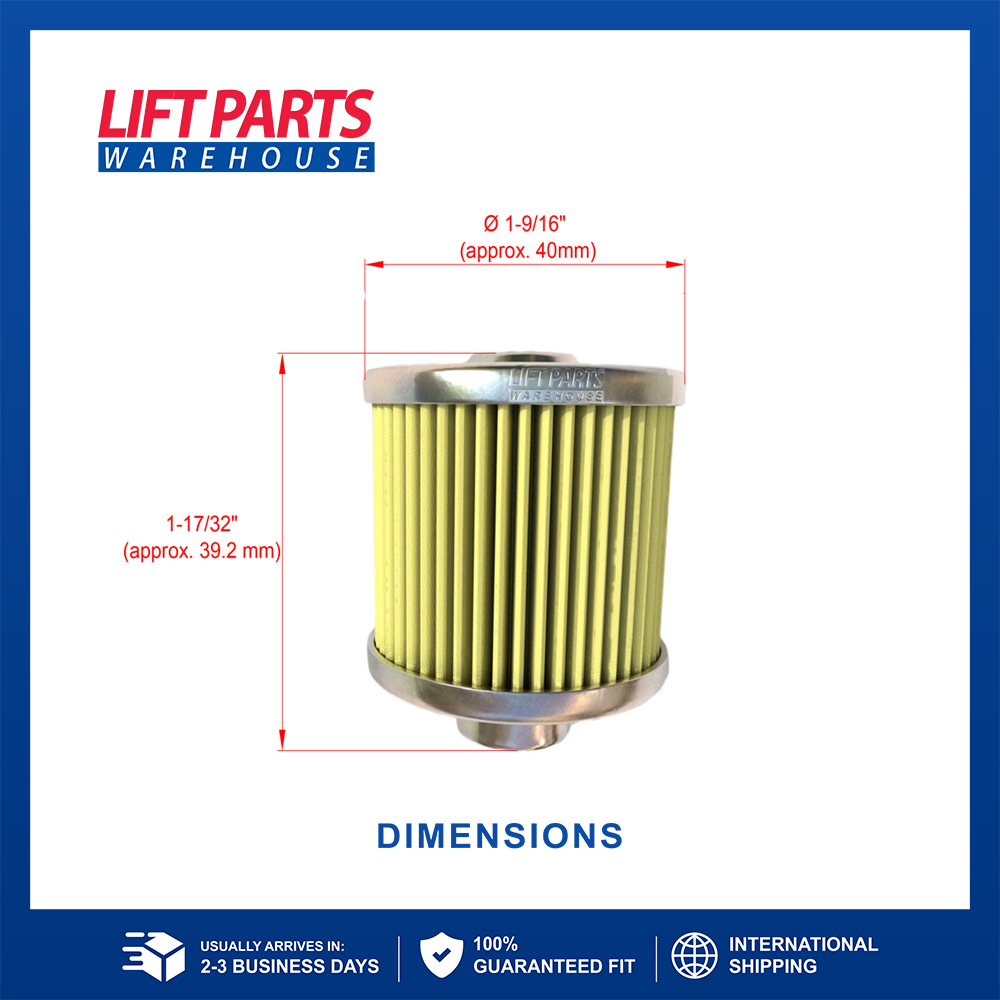 16404-78225 Fuel Filter for Nissan - Lift Parts Warehouse
